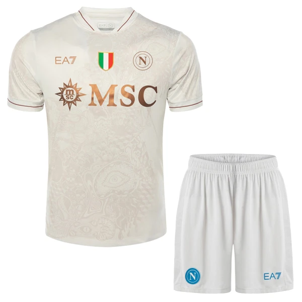 Napoli Virallinen Vieraspelipaita Lapset 2025/26 Napoli Virallinen Vieraspelipaita Lapset 2025/26