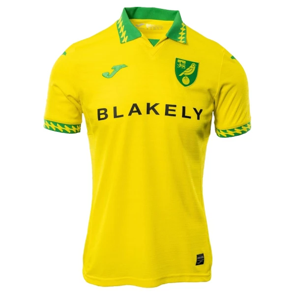 Norwich City Virallinen Kotipelipaita Miehet 2025/26 Norwich City Virallinen Kotipelipaita Miehet 2025/26