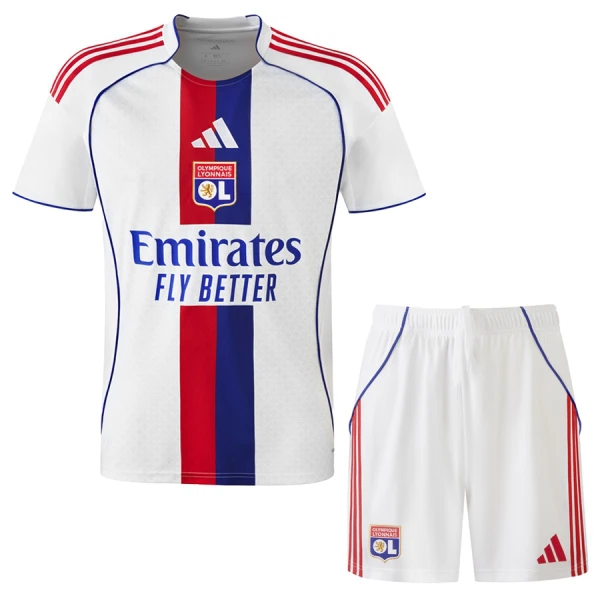 Olympique Lyon Virallinen Kotipelipaita Lapset 2025/26 Olympique Lyon Virallinen Kotipelipaita Lapset 2025/26