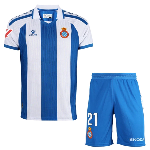 RCD Espanyol Virallinen Kotipelipaita Lapset 2025/26 RCD Espanyol Virallinen Kotipelipaita Lapset 2025/26