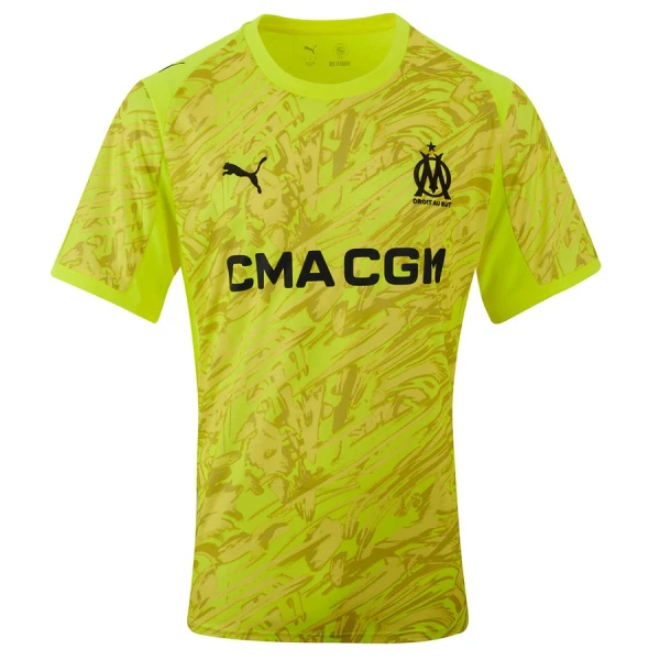 Olympique Marseille Maalivahdin Virallinen Paita Lapset 2025/26 Keltainen