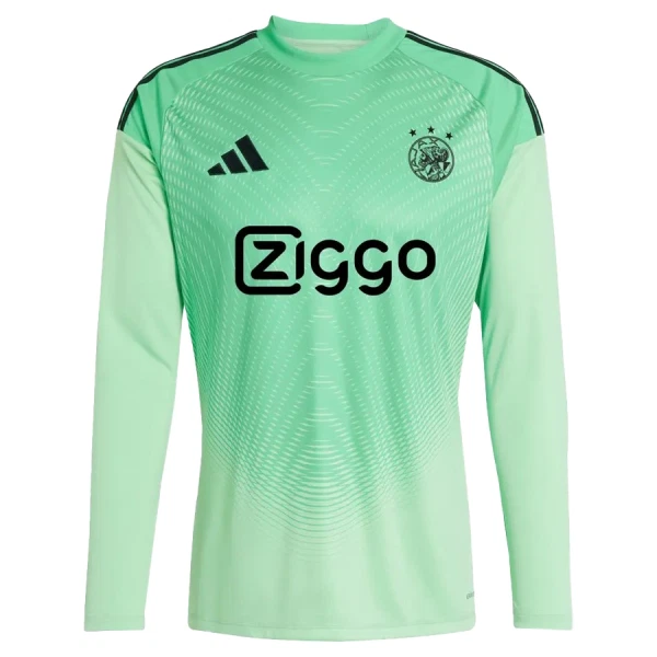AFC Ajax Maalivahdin Virallinen Paita Miehet 2025/26 Pitkähihainen Vihreä