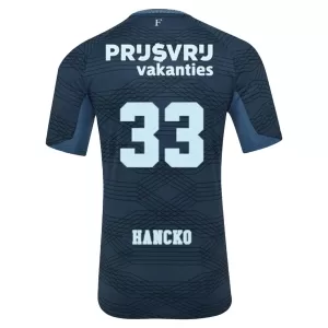 Feyenoord Rotterdam Hancko 33 Virallinen Vieraspelipaita Miehet 2025/26