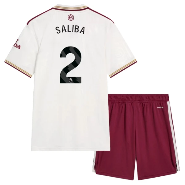 Arsenal Saliba 2 Virallinen Kolmas Pelipaita Lapset 2025/26 Arsenal Saliba 2 Virallinen Kolmas Pelipaita Lapset 2025/26