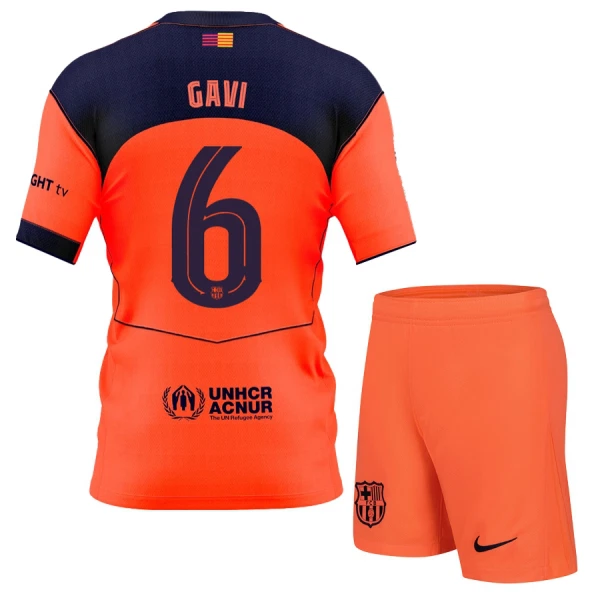 FC Barcelona Gavi 6 Virallinen Kolmas Pelipaita Lapset 2025/26 FC Barcelona Gavi 6 Virallinen Kolmas Pelipaita Lapset 2025/26