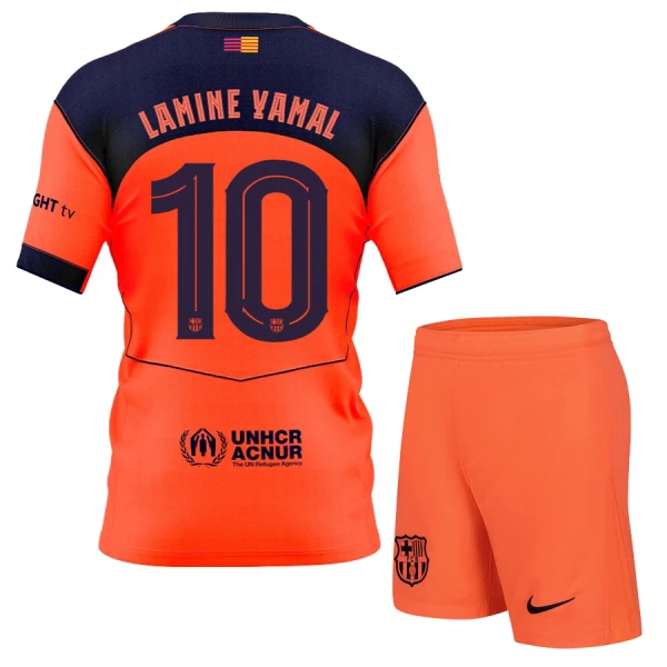 FC Barcelona Lamine Yamal 10 Virallinen Kolmas Pelipaita Lapset 2025/26 FC Barcelona Lamine Yamal 10 Virallinen Kolmas Pelipaita Lapset 2025/26