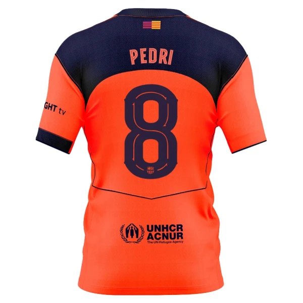 FC Barcelona Pedri 8 Virallinen Kolmas Pelipaita Miehet 2025/26 FC Barcelona Pedri 8 Virallinen Kolmas Pelipaita Miehet 2025/26