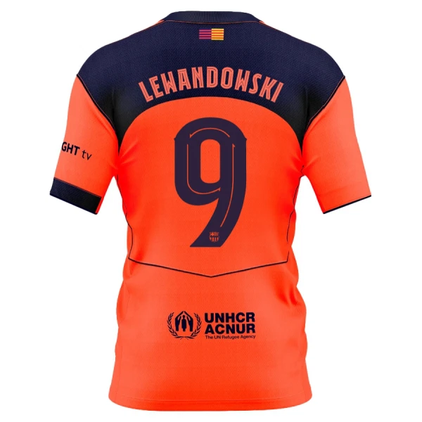 FC Barcelona Robert Lewandowski 9 Virallinen Kolmas Pelipaita Miehet 2025/26 FC Barcelona Robert Lewandowski 9 Virallinen Kolmas Pelipaita Miehet 2025/26