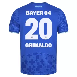 Bayer 04 Leverkusen Alejandro Grimaldo 20 Virallinen Kolmas Pelipaita Miehet 2025/26