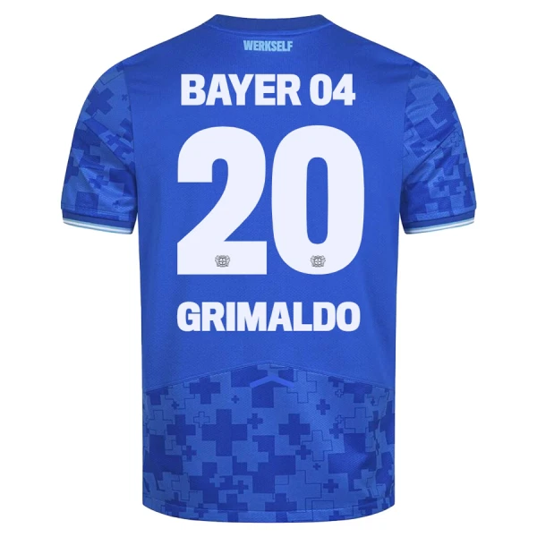 Bayer 04 Leverkusen Alejandro Grimaldo 20 Virallinen Kolmas Pelipaita Miehet 2025/26 Bayer 04 Leverkusen Alejandro Grimaldo 20 Virallinen Kolmas Pelipaita Miehet 2025/26