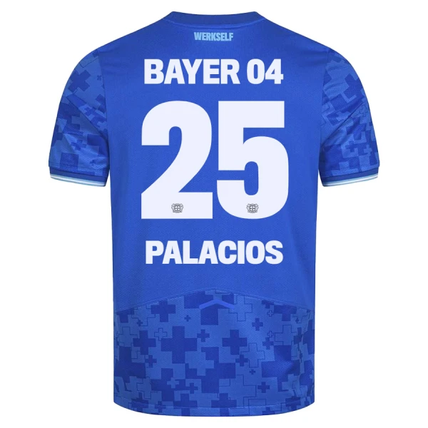 Bayer 04 Leverkusen Exequiel Palacios 25 Virallinen Kolmas Pelipaita Miehet 2025/26