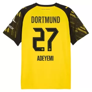 Borussia Dortmund Adeyemi 27 Virallinen Kotipelipaita Miehet 2025/26