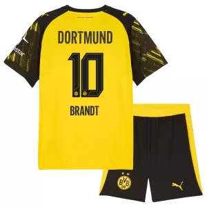 Borussia Dortmund Brandt 10 Virallinen Kotipelipaita Lapset 2025/26