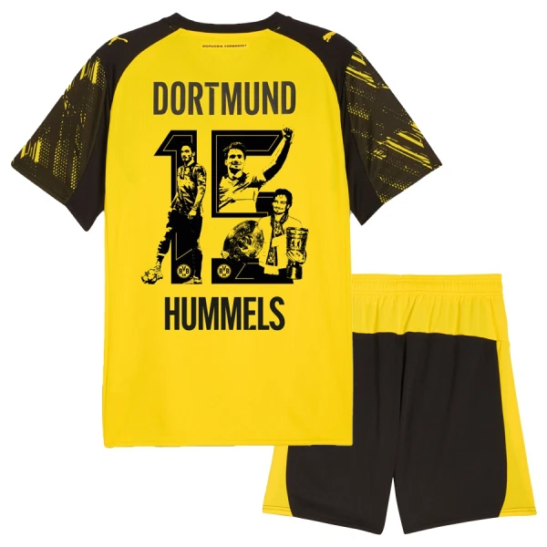 Borussia Dortmund Hummels 15 Virallinen Kotipelipaita Lapset 2025/26 Erityistä Borussia Dortmund Hummels 15 Virallinen Kotipelipaita Lapset 2025/26 Erityistä