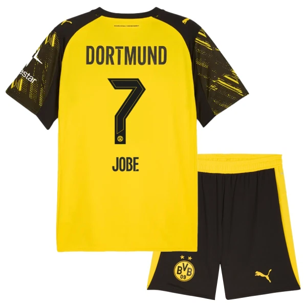 Borussia Dortmund Jobe 7 Virallinen Kotipelipaita Lapset 2025/26 Borussia Dortmund Jobe 7 Virallinen Kotipelipaita Lapset 2025/26