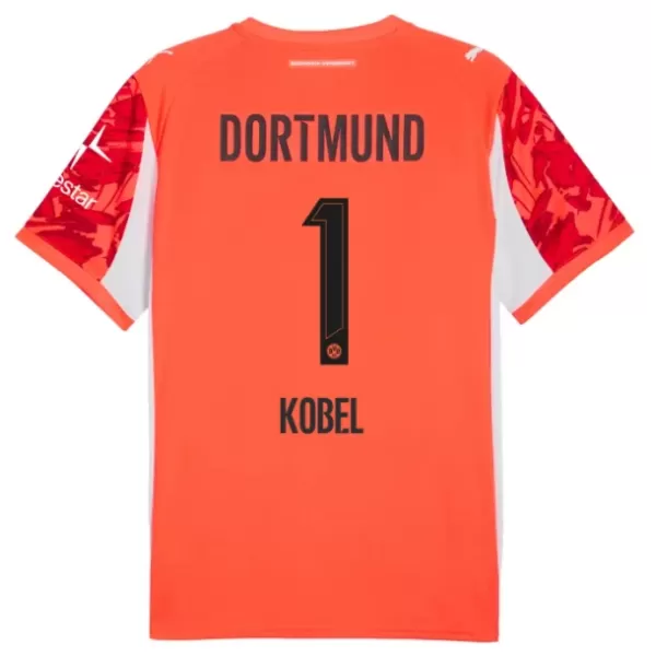 Borussia Dortmund Kobel 1 Maalivahdin Virallinen Paita Miehet 2025/26 Punainen