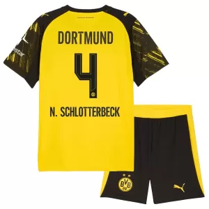 Borussia Dortmund N. Schlotterbeck 4 Virallinen Kotipelipaita Lapset 2025/26