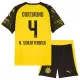 Borussia Dortmund N. Schlotterbeck 4 Virallinen Kotipelipaita Lapset 2025/26 Borussia Dortmund N. Schlotterbeck 4 Virallinen Kotipelipaita Lapset 2025/26