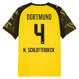 Borussia Dortmund N. Schlotterbeck 4 Virallinen Kotipelipaita Miehet 2025/26
