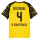 Borussia Dortmund N. Schlotterbeck 4 Virallinen Kotipelipaita Miehet 2025/26