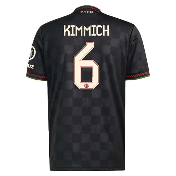 FC Bayern München Joshua Kimmich 6 Virallinen Kolmas Pelipaita Miehet 2025/26