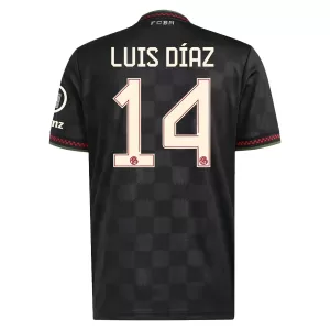 FC Bayern München Luis Díaz 14 Virallinen Kolmas Pelipaita Miehet 2025/26