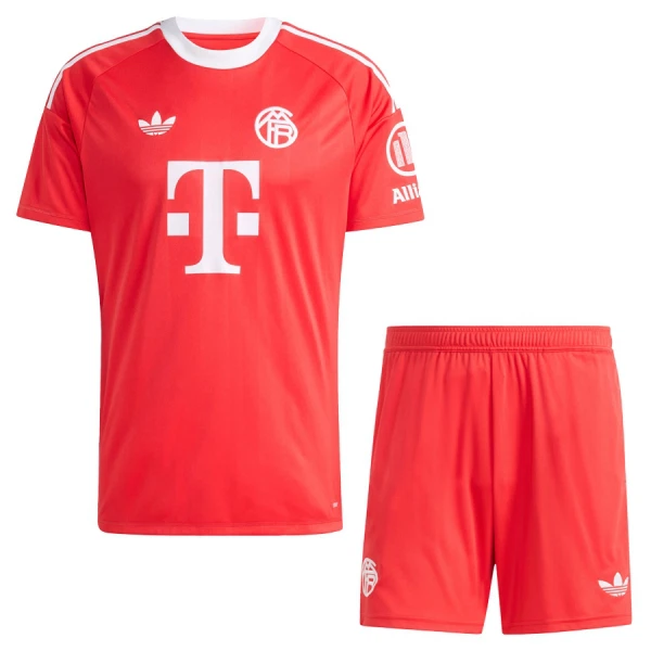 FC Bayern München Maalivahdin Virallinen Paita Lapset 2025/26 Punainen
