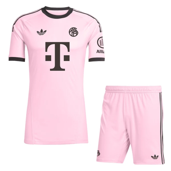 FC Bayern München Maalivahdin Virallinen Paita Lapset 2025/26 Vaaleanpunainen FC Bayern München Maalivahdin Virallinen Paita Lapset 2025/26 Vaaleanpunainen