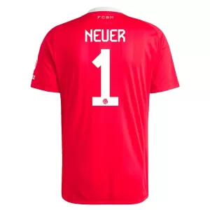 FC Bayern München Manuel Neuer 1 Maalivahdin Virallinen Paita Miehet 2025/26 Punainen