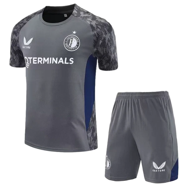 Feyenoord Rotterdam Treenipuvut Lapset 2025/26 Harmaa Feyenoord Rotterdam Treenipuvut Lapset 2025/26 Harmaa