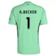 Liverpool Alisson Becker 1 Maalivahdin Virallinen Paita Lapset 2025/26 Vihreä