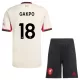 Liverpool Cody Gakpo 18 Virallinen Vieraspelipaita Lapset 2025/26 Liverpool Cody Gakpo 18 Virallinen Vieraspelipaita Lapset 2025/26