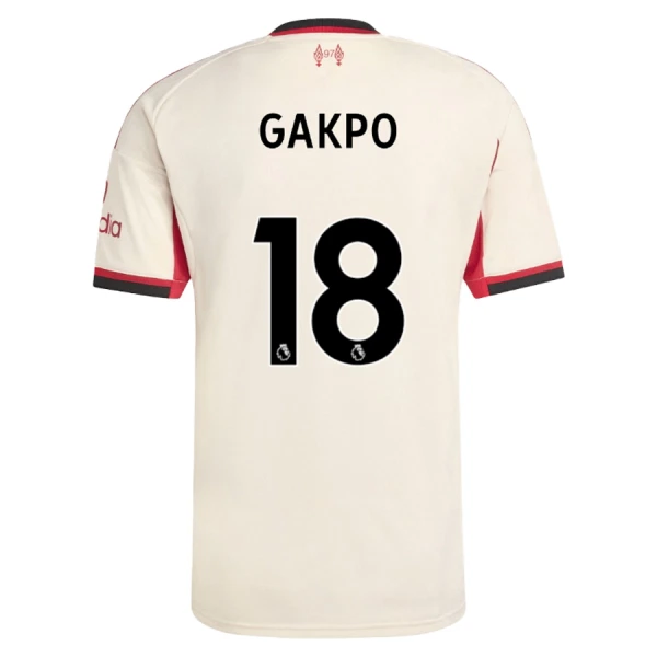 Liverpool Cody Gakpo 18 Virallinen Vieraspelipaita Miehet 2025/26 Liverpool Cody Gakpo 18 Virallinen Vieraspelipaita Miehet 2025/26