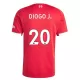 Liverpool Diogo Jota 20 Virallinen Kotipelipaita Lapset 2025/26