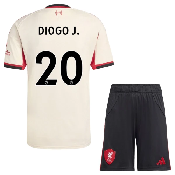 Liverpool Diogo Jota 20 Virallinen Vieraspelipaita Lapset 2025/26 Liverpool Diogo Jota 20 Virallinen Vieraspelipaita Lapset 2025/26