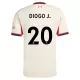 Liverpool Diogo Jota 20 Virallinen Vieraspelipaita Miehet 2025/26