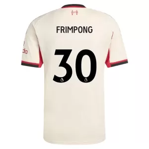 Liverpool Jeremie Frimpong 30 Virallinen Vieraspelipaita Miehet 2025/26