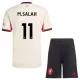 Liverpool Mohamed Salah 11 Virallinen Vieraspelipaita Lapset 2025/26