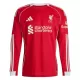 Liverpool Virallinen Kotipelipaita Miehet 2025/26 Pitkähihainen Liverpool Virallinen Kotipelipaita Miehet 2025/26 Pitkähihainen