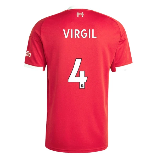Liverpool Virgil van Dijk 4 Virallinen Kotipelipaita Lapset 2025/26