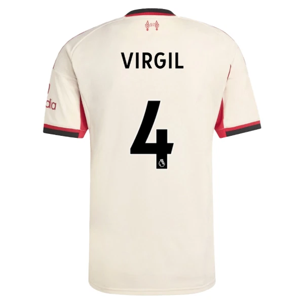 Liverpool Virgil van Dijk 4 Virallinen Vieraspelipaita Lapset 2025/26