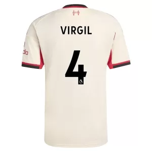 Liverpool Virgil van Dijk 4 Virallinen Vieraspelipaita Miehet 2025/26