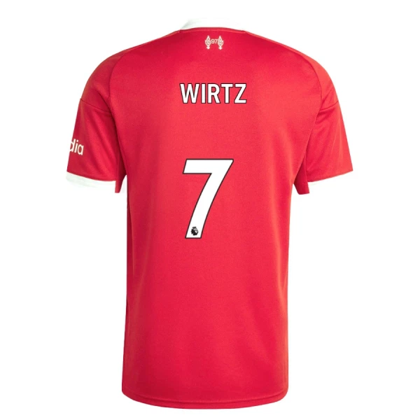 Liverpool Wirtz 7 Virallinen Kotipelipaita Lapset 2025/26