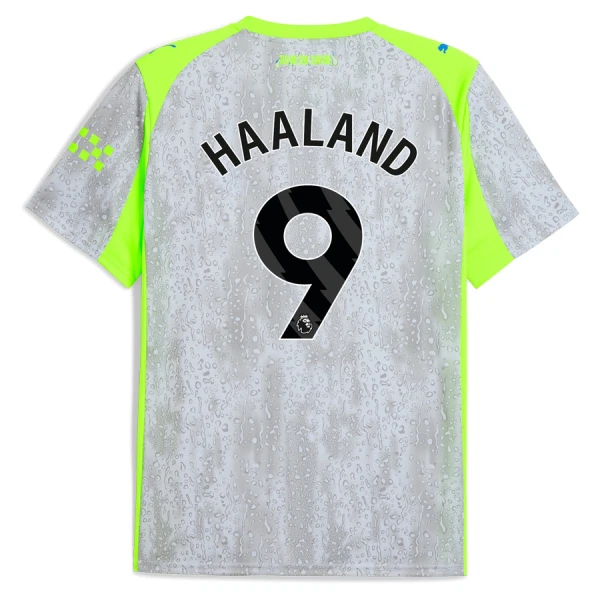 Manchester City Erling Haaland 9 Virallinen Kolmas Pelipaita Miehet 2025/26 Manchester City Erling Haaland 9 Virallinen Kolmas Pelipaita Miehet 2025/26