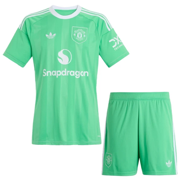 Manchester United Maalivahdin Virallinen Paita Lapset 2025/26 Vihreä Manchester United Maalivahdin Virallinen Paita Lapset 2025/26 Vihreä