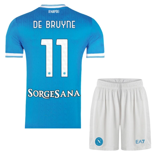 Napoli Kevin De Bruyne 11 Virallinen Kotipelipaita Lapset 2025/26 Napoli Kevin De Bruyne 11 Virallinen Kotipelipaita Lapset 2025/26