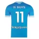 Napoli Kevin De Bruyne 11 Virallinen Kotipelipaita Miehet 2025/26