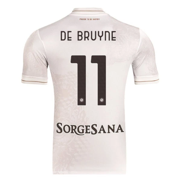 Napoli Kevin De Bruyne 11 Virallinen Vieraspelipaita Miehet 2025/26