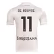 Napoli Kevin De Bruyne 11 Virallinen Vieraspelipaita Miehet 2025/26