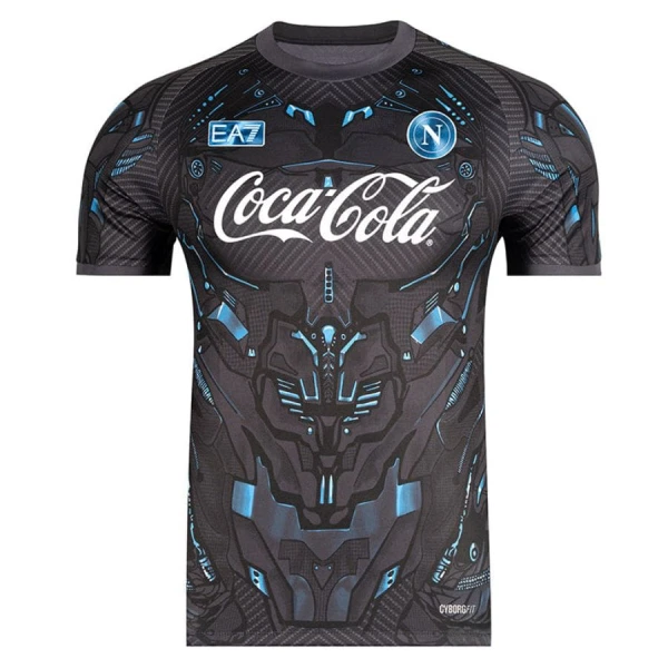 Napoli Pre-Match Virallinen Paita Miehet 2025/26 Musta Napoli Pre-Match Virallinen Paita Miehet 2025/26 Musta